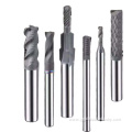 CVD diamond coated rough endmill cutting for Graphite